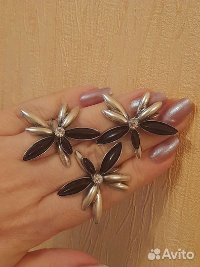 Серебряный комплект