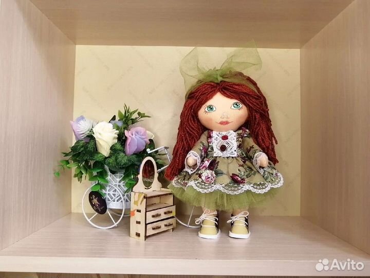 Интерьерная кукла ручной работы