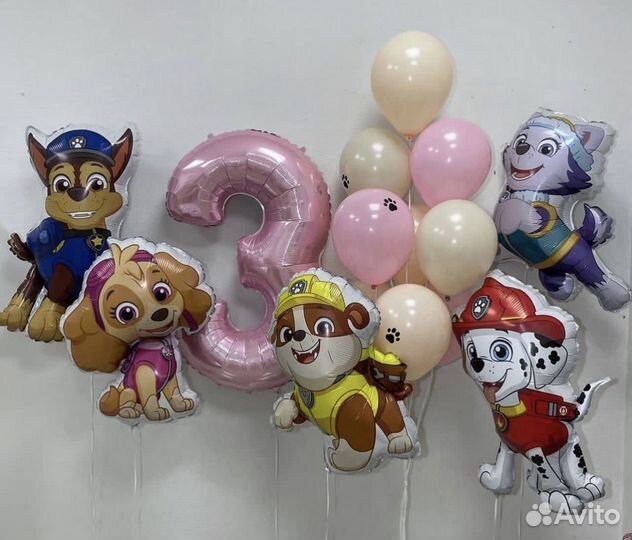 Воздушные гелиевые шары 