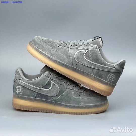 Кроссовки Nike Air Force 1 Grey (Арт.30891)