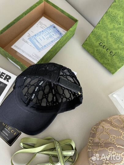 Кепка бейсболка Gucci облегченная