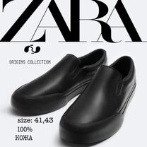 Новые лоферы слипоны мужские Zara 41,43