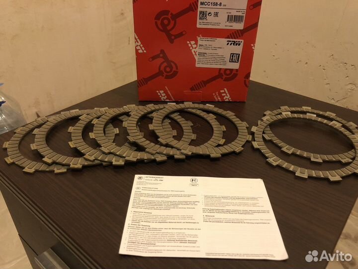 Диски сцепления Honda CB1000R CBR1000RR CBF1000