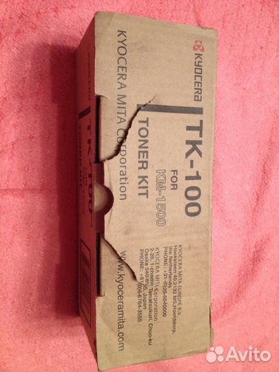 Тонер картридж