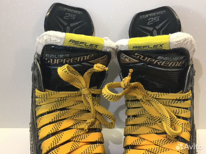 Коньки Bauer Supreme 2S р. JR 2D step blacksteel