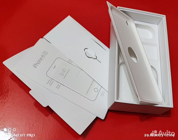 Коробка от iPhone 6S.128GB