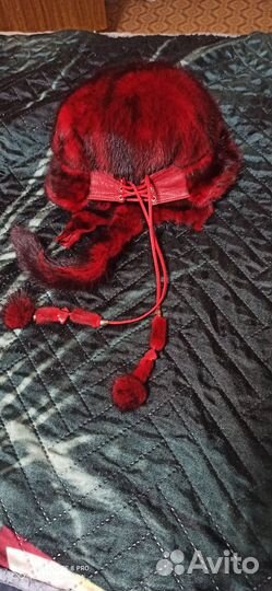 Шапка норковая женская бу