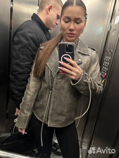 Кожаная куртка косуха