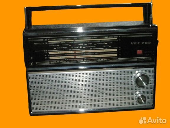VEF 202 Радиоприёмник 1975г. вэф 202