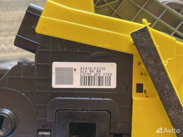 Замок двери задней правой kia sportage 4ql