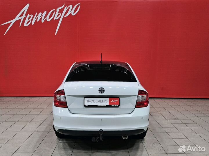 Skoda Rapid 1.6 МТ, 2016, 124 551 км