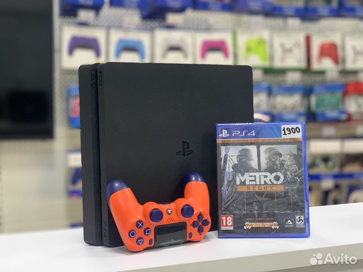 Sony PlayStation 4 Slim 500gb + Подписка в подарок