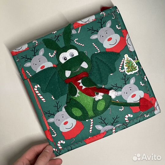 Новогодняя книжка-игрушка