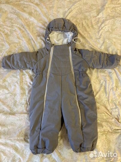 Зимний комбинезон на малыша 80 р-р