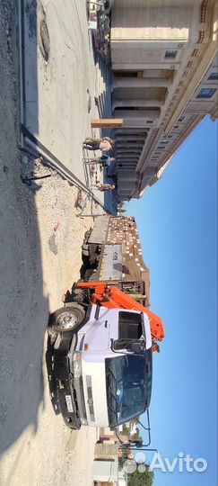 Аренда и услуги манипулятора, стрела 5 т, 11 м, борт 12 т, 8.6 м