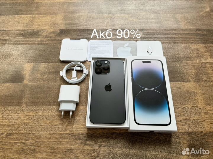 iPhone 14 Pro Max Space Black 256gb,sim + esim