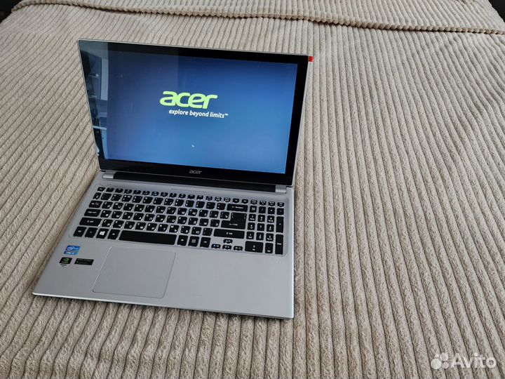 Стильный тонкий, сенсорный ноут Acer 15.6