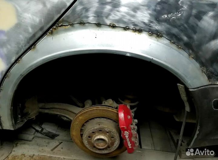 Ремонтные арки Renault Clio 2