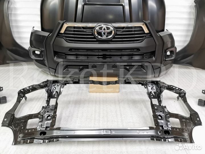 Рестайлинг Toyota Hilux в 2021 год + Металл