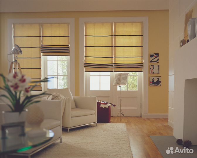 Рулонные шторы в касеете блэкаут