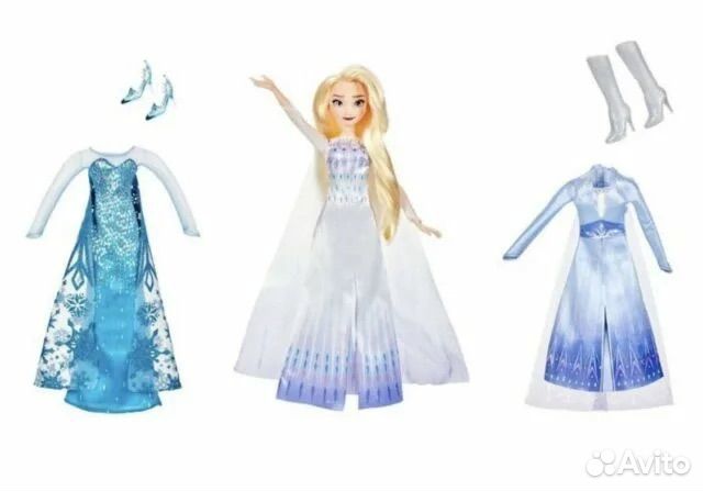 Кукла Frozen Холодное Сердце 2 Эльза 2 наряда