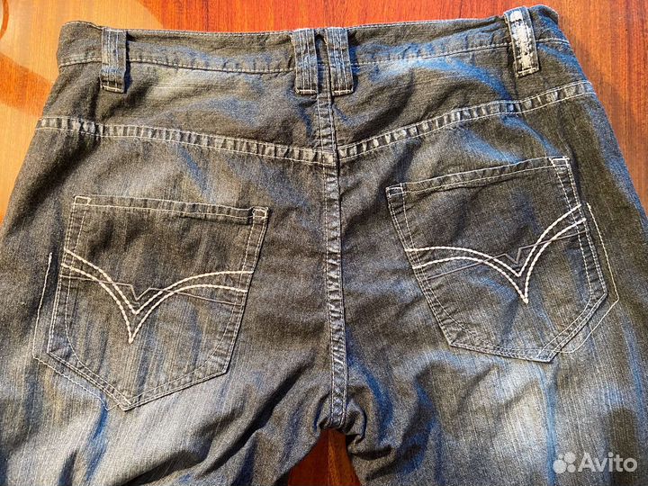 Джинсы теплые на флисе мужские