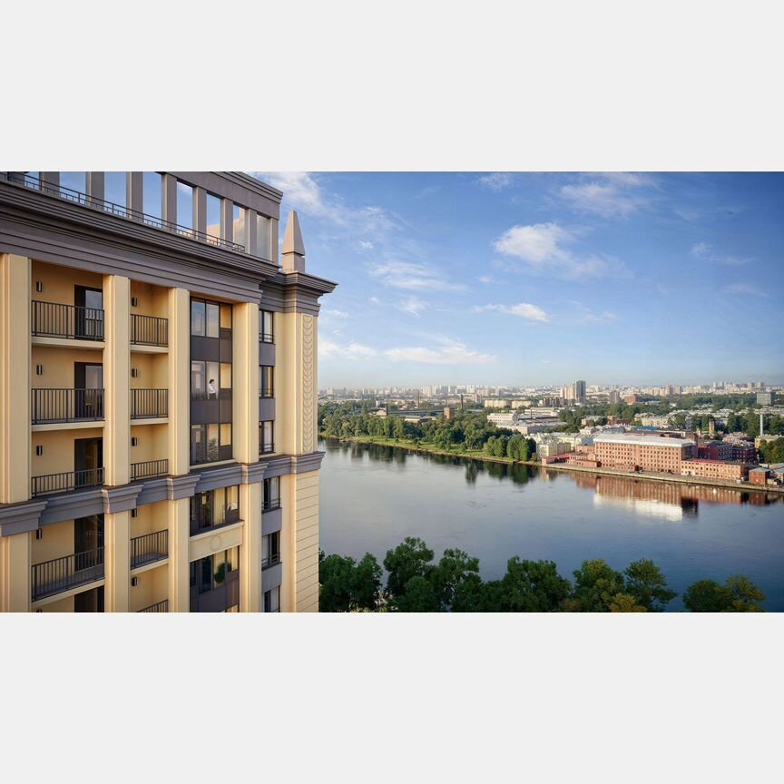 2-к. квартира, 60,5 м², 7/14 эт.