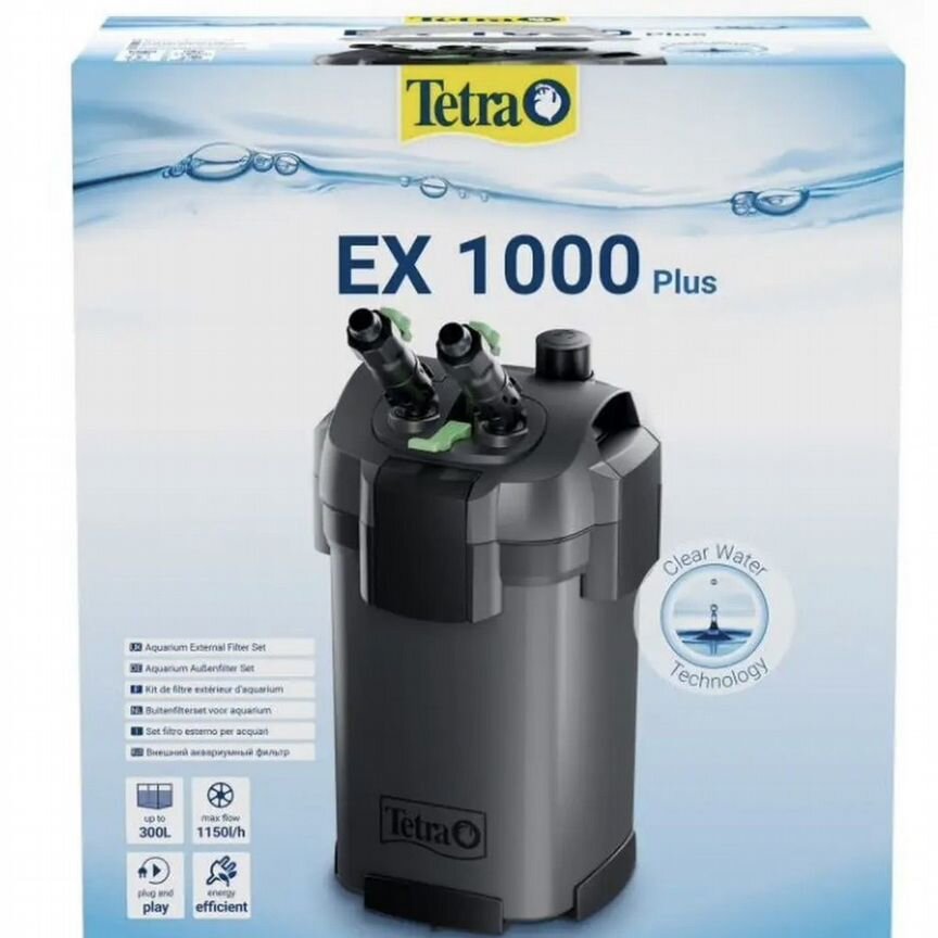 Внешний фильтр tetra ex 1000 plus