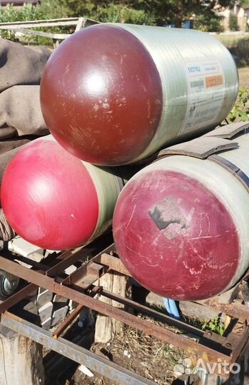 Газовые баллоны, автономное отопление