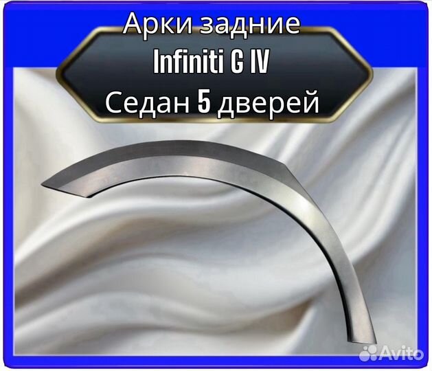 Арка задняя Infiniti G 4поколение седан