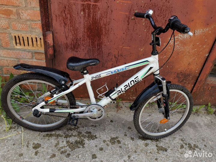 Детский велосипед alpine bike 240s