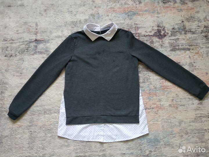 Кофта обманка школьная