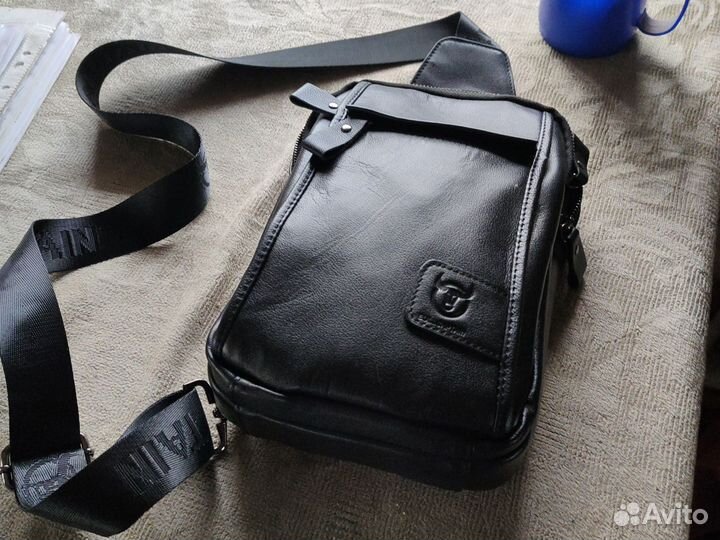 Сумка мужская натуральная кожа новая