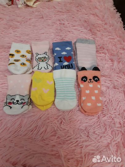 Носочки для малышей 8 пар