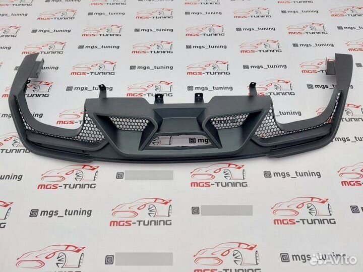 Диффузор GT500 Style для Ford Mustang 2х2 2017+