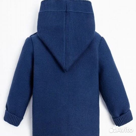 Кофта вязаная для малышей поддева 68-74р