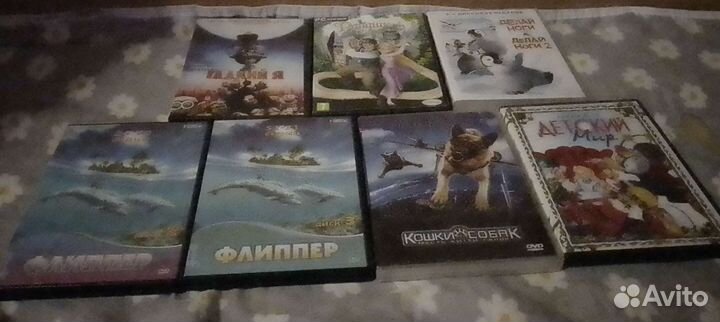 DVD диски с разными фильмами
