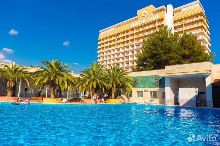 Абхазия из Москвы в июле на двоих Полный пансион