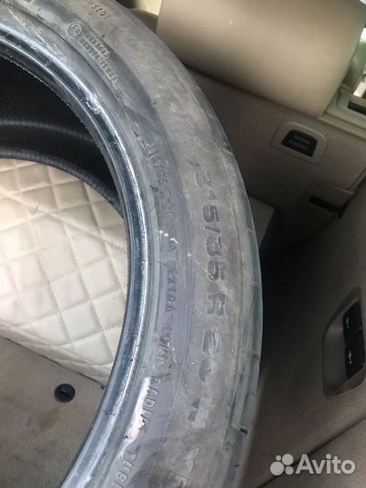 Continental ComfortContact - 5 315/35 R20 и 315/35 R20