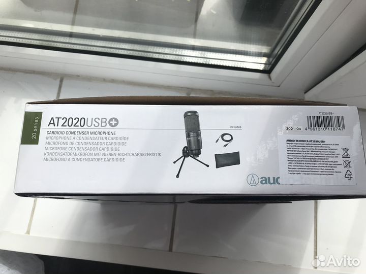 Микрофон Audio-Technica AT2020 USB+
