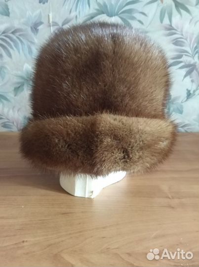 Воротники из норки и овчины натуральные шапка