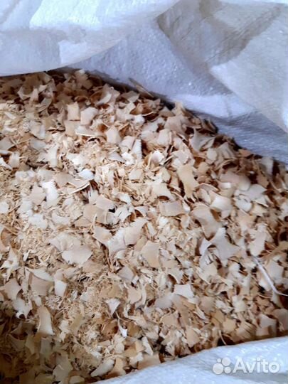 Опилки сухие (берёзовые)