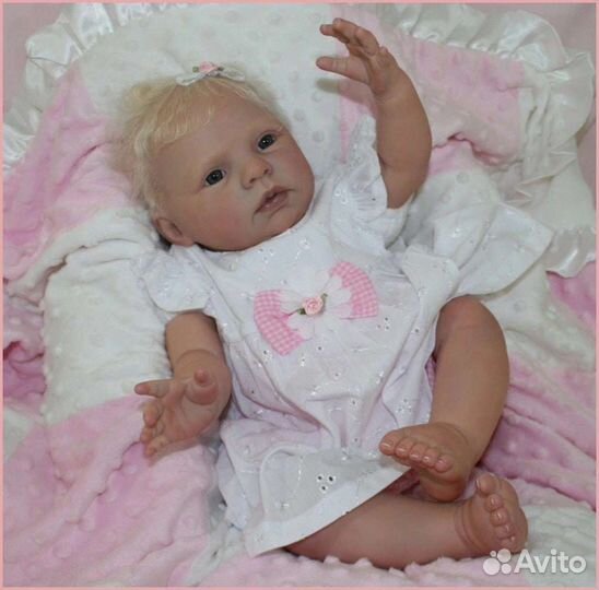 Кукла Реборн девочка 60 см