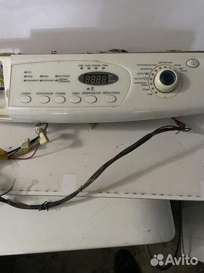 Модуль управления стиральной машины samsung