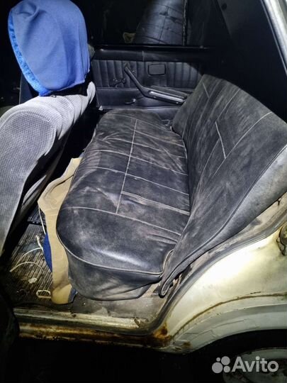 Задний диван для ваз классика жигули чёрная кожа