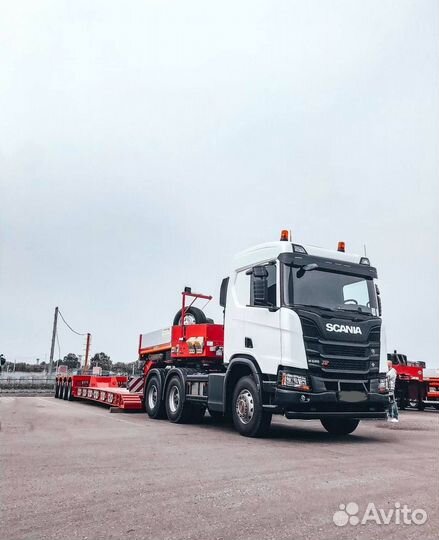 Услуги перевозки негабарита, трал