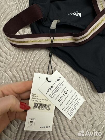 Купальник Molo Neve черный 134