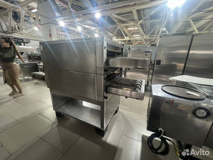 Печь конвейерная для пиццы до 45 см OEM 2 уровня