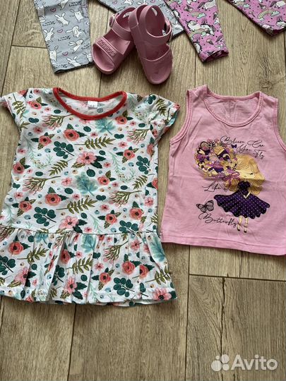 Одежда пакетом для девочки 86 92 размера