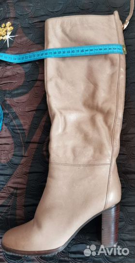 Сапоги зимние натуральная кожа 40